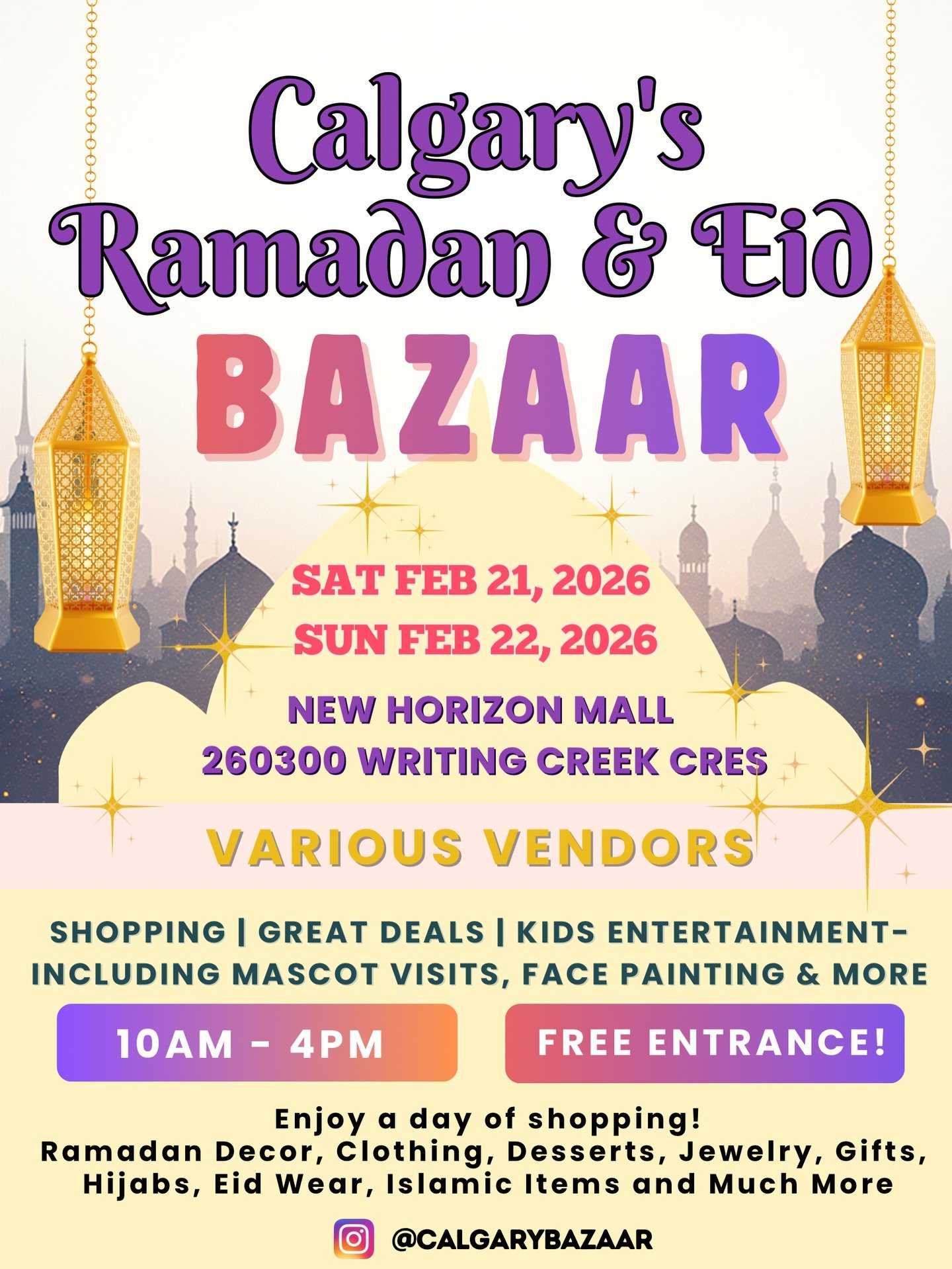 Calgary's Ramadan & Eid Bazaar